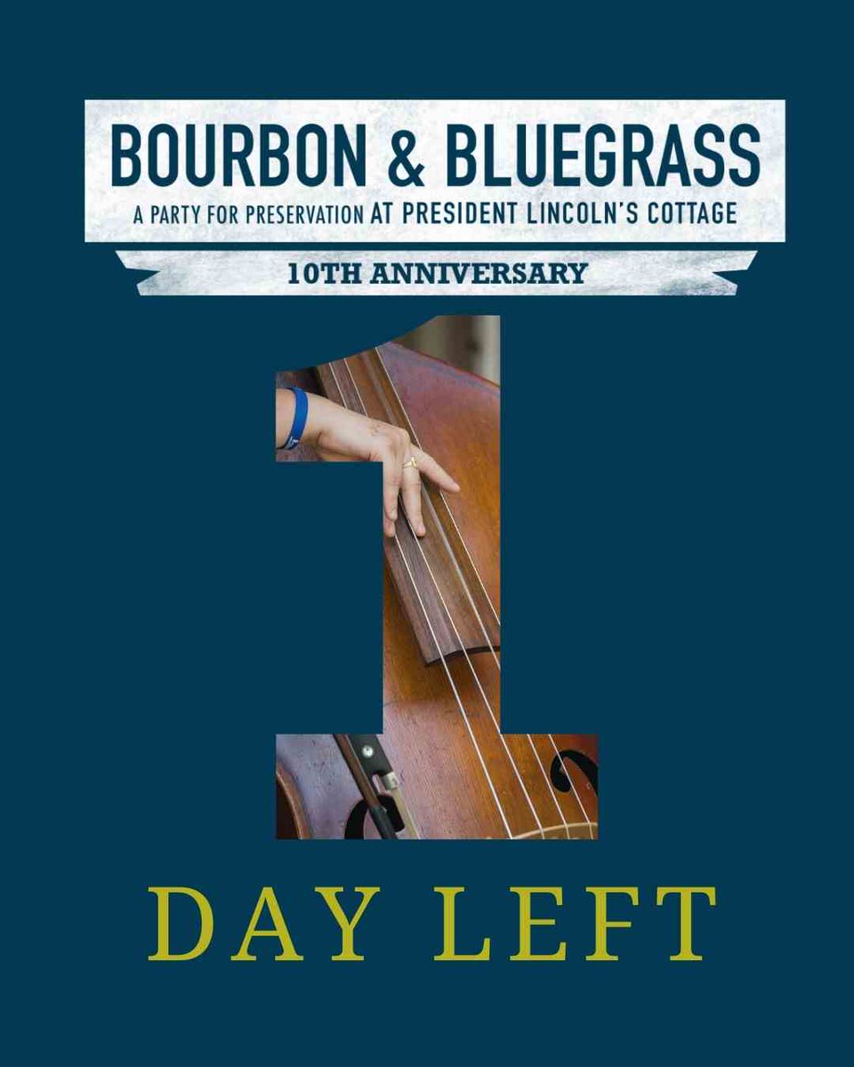 #BourbonandBluegrass begins TOMORROW. Tickets are still available to lounge on Lincoln's lawn and see live performances from @theswampdogg, @hubbyjenkins @dorifreeman, @marthaalice_in_wonderland, @lucaspasleymusic, @goldbugrevival.

Learn more at lincolncottage.org/bourbonandblue…