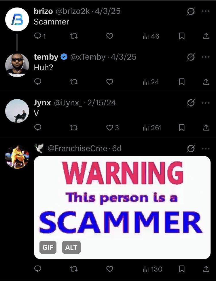 NBA2K Scammers List | Proof Page ❎ tweet media