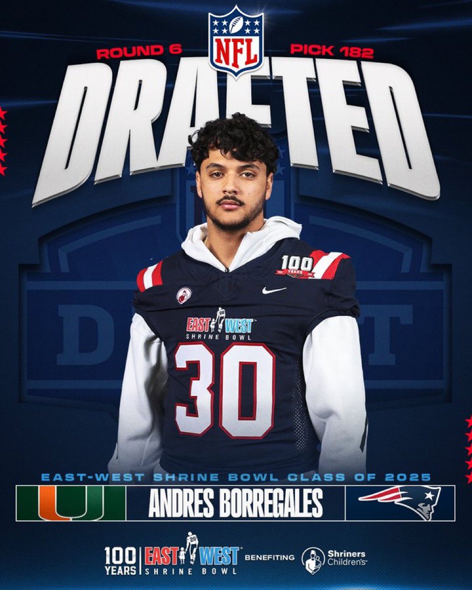 Eric Galko (@ericgalko) on Twitter photo As they build for the Mike Vrabel coaching era, the #Patriots added multiple clear future (or immediate) starters throughout their draft class, including two <a href="/ShrineBowl/">East-West Shrine Bowl</a> alums.
💥Craig Woodson - Rangy, Versatile, Athletic FS/NB
🦿Andy Borregalas - Elite Range, Confident As they build for the Mike Vrabel coaching era, the #Patriots added multiple clear future (or immediate) starters throughout their draft class, including two <a href="/ShrineBowl/">East-West Shrine Bowl</a> alums.
💥Craig Woodson - Rangy, Versatile, Athletic FS/NB
🦿Andy Borregalas - Elite Range, Confident