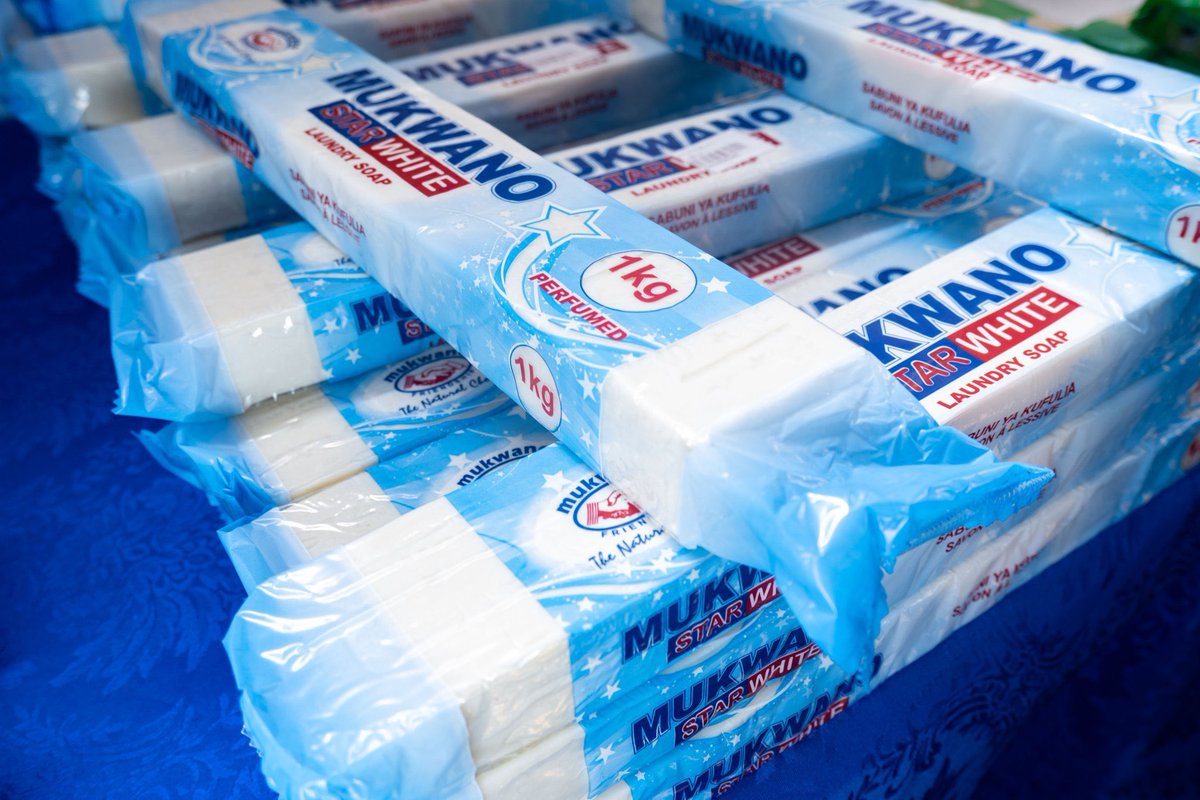 mukwano_ind's tweet photo. Have you tried our Mukwano star white Laundry Soap?

Visit the Mukwano factory outlet (Old UMA conference center) - Jinja Road | Call our outlet service line: +256393241822 

#mukwanoindustries #starwhite #barsoap #laundry #homecare https://t.co/cWq6ErI4au