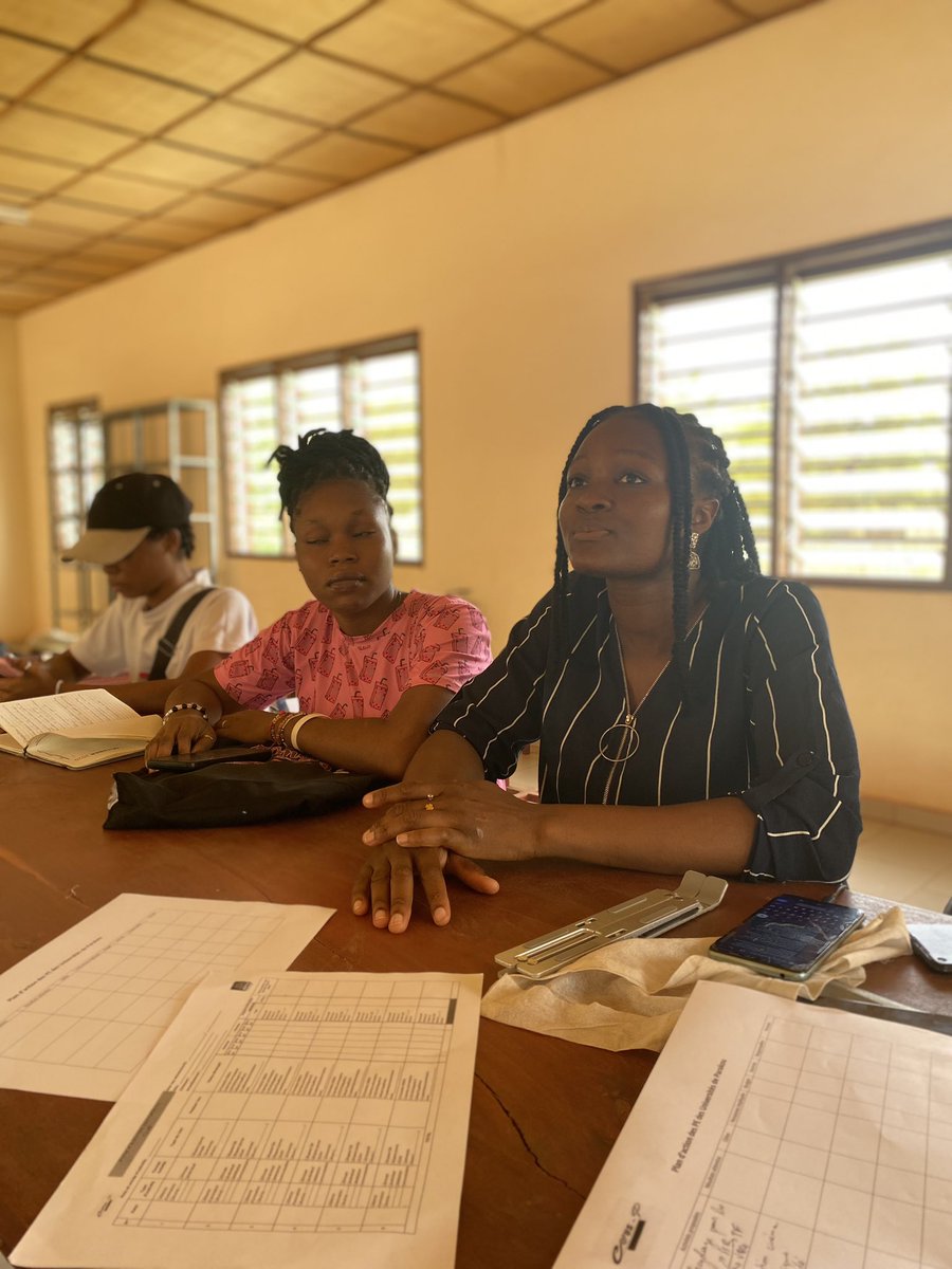 KGoudina's tweet photo. La journée d’aujourd’hui marque donc la fin des deux jours d’activité d’appui au programme des PE. Rdv donc le 21,22 et 24 prochain pour la campagne de dépistage au l’UP. Avec l’appui du COUS-UP et du @unfpa_benin https://t.co/A0LkHcZgb9