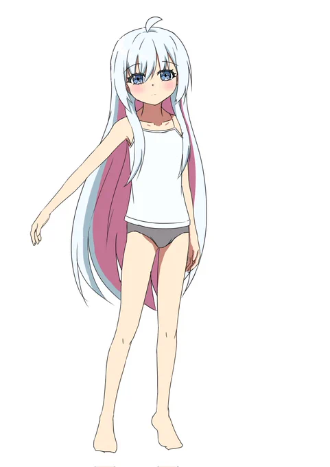 オリキャラちゃん(名前なし) 描いてました
