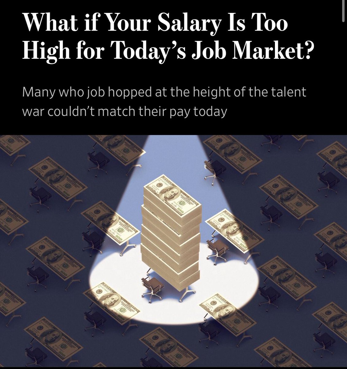 A lot of candidates are in a tough spot right now.

They landed new roles during peak ZIRP and doubled their salaries overnight.

Good for them. But here’s the hard truth:

That was a black swan event.

Companies were throwing money at anyone who could spell “JavaScript.”

Now we