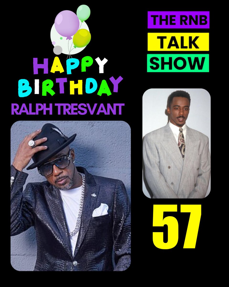 Happy Soul Legend Birthday 
Ralph Tresvant