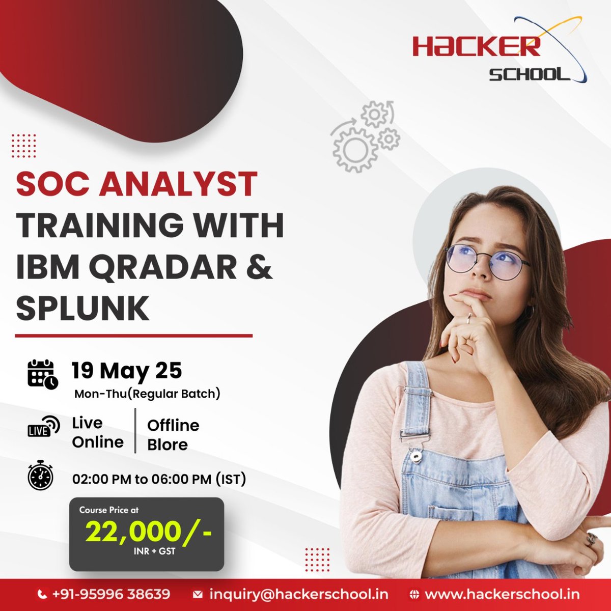 hackerschoolin's tweet image. SOC Analyst Training with IBM QRadar &amp;amp; Splunk- UPCOMING BATCHES

Join now: hackerschool.in/courses/soc-wi…

Connect with us to know more:
: +91-9599638639
: inquiry@hackerschool.in
: hackerschool.in

#SOCAnalystTraining #IBMQRadar #SplunkSIEM