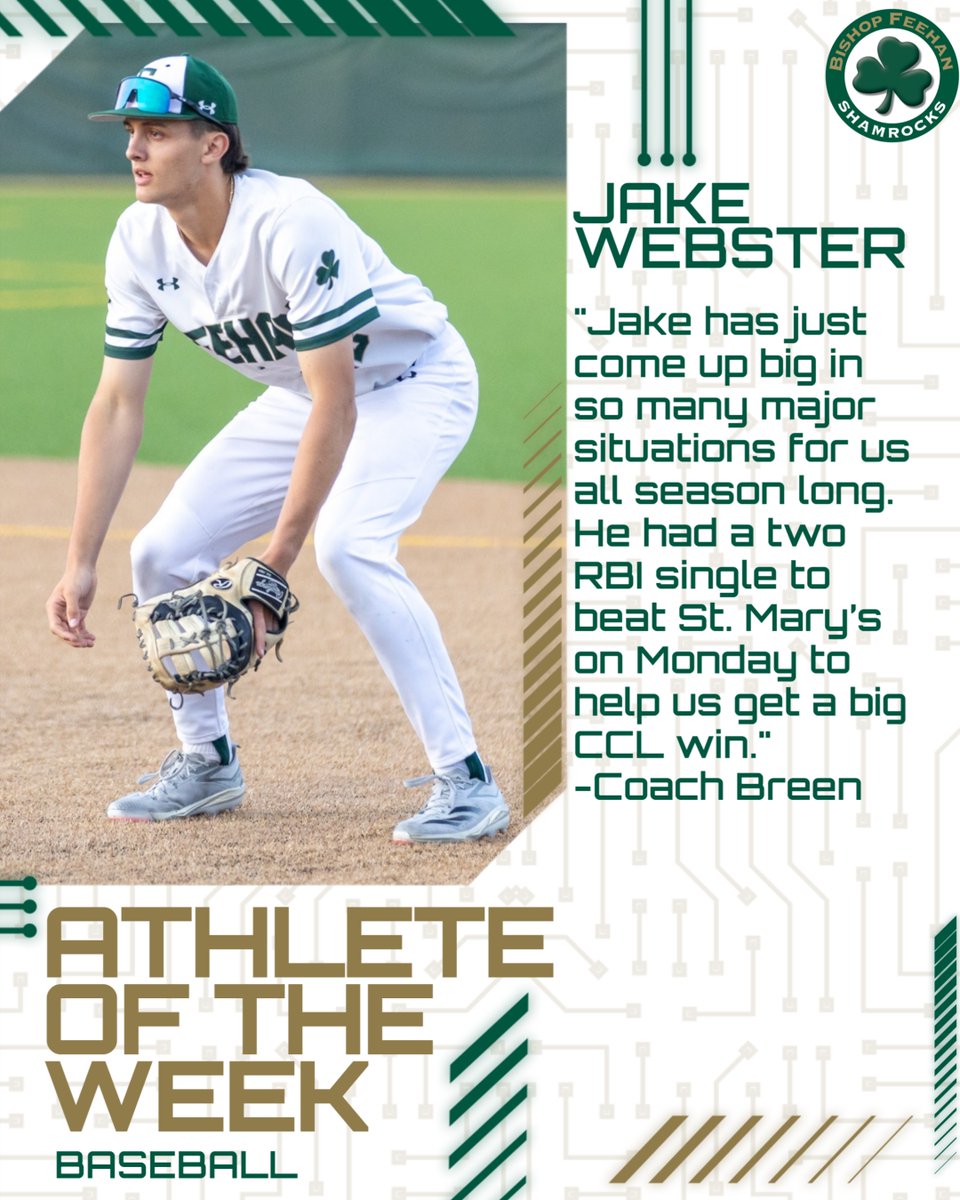 Bishop Feehan Athletics (@feehanathletics) on Twitter photo Congratulations to Jake and Mylee for being named this week's Athlete of the Week! <a href="/Feehan_Softball/">Bishop Feehan Softball</a> <a href="/Feehan_Baseball/">Bishop Feehan HS Baseball ☘️⚾️📈</a> Congratulations to Jake and Mylee for being named this week's Athlete of the Week! <a href="/Feehan_Softball/">Bishop Feehan Softball</a> <a href="/Feehan_Baseball/">Bishop Feehan HS Baseball ☘️⚾️📈</a>