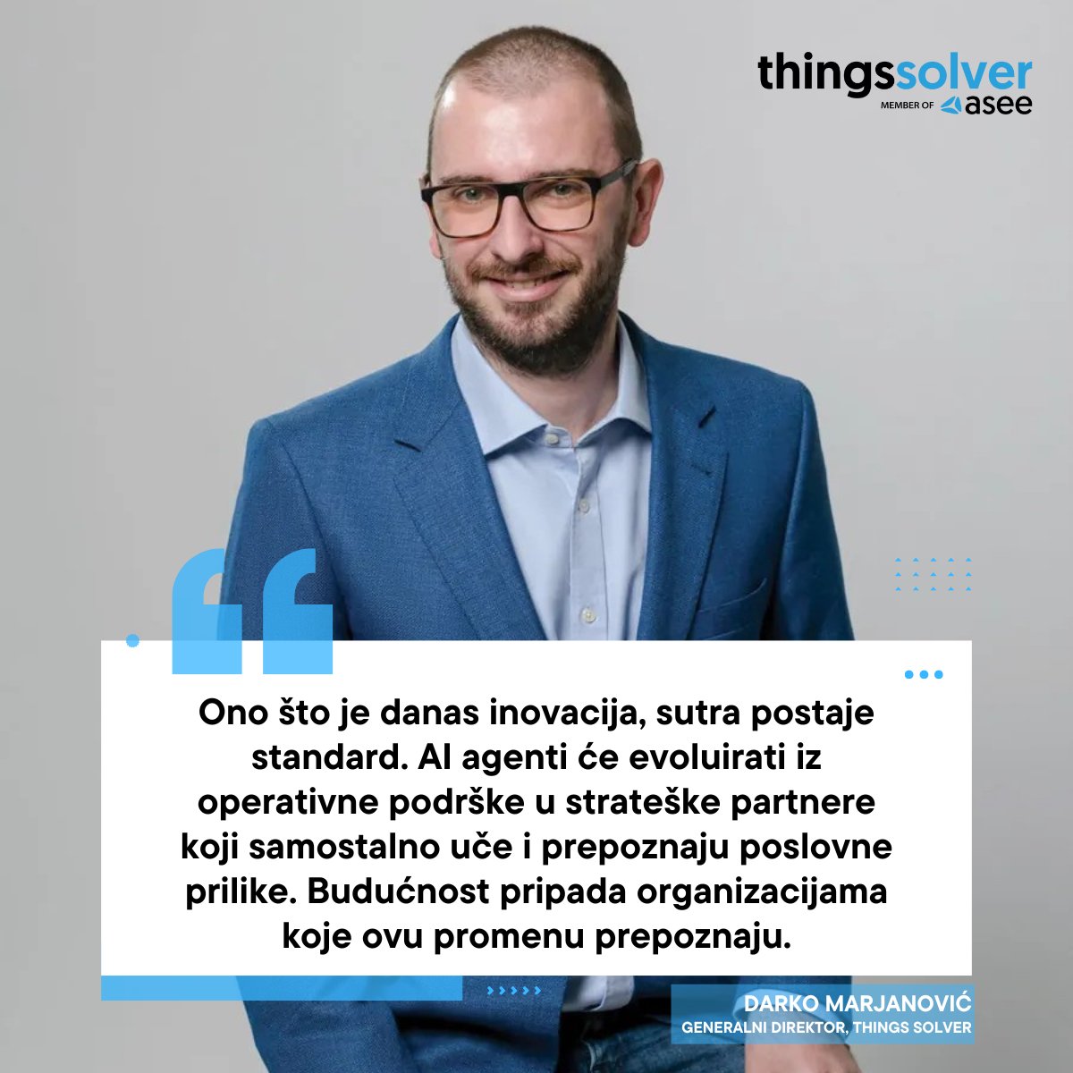 thingsolver's tweet image. U autorskom tekstu za Nedeljnik, naš gm Darko Marjanović piše o tome kako agentska AI menja operativne tokove i otvara prostor za potpuno novu ulogu digitalnih saradnika u velikim sistemima.

Ceo članak na Nedeljniku: nedeljnik.rs/kago-agentska-…