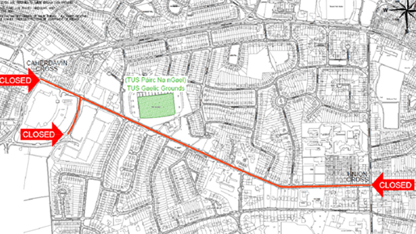 LimerickCouncil's tweet photo. Road Traffic Notice: Munster Senior Hurling Championships
We wish to advise motorists and road users of the traffic management and road closures for the Limerick V Cork game at T.U.S Gaelic Grounds taking place on Sunday 18th May 2025
Further Details: https://t.co/oLqpTHe46Q https://t.co/55Z0tKQXW5