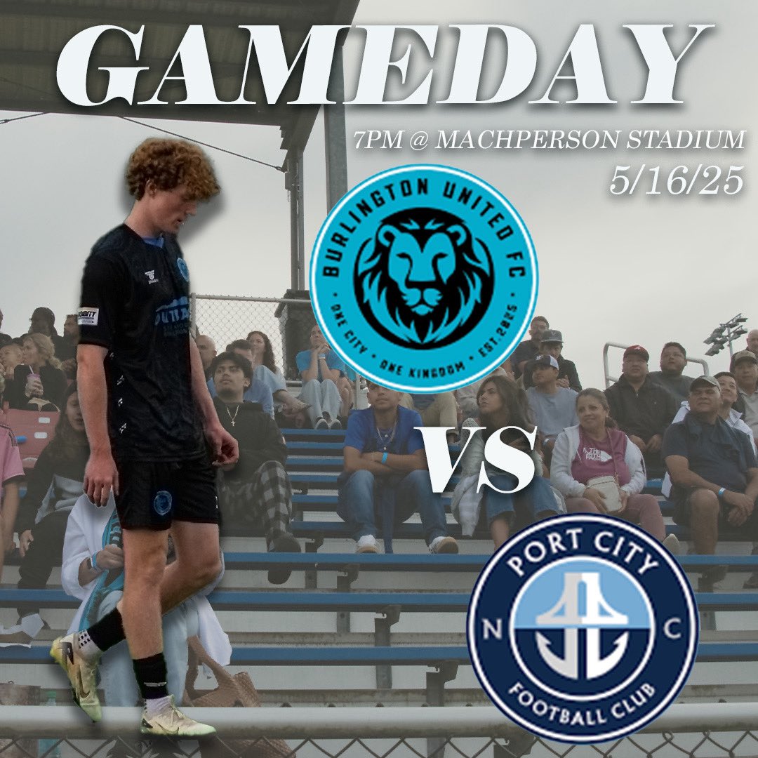 IT’S GAMEDAYYY‼️ LET’S PACK THE HOUSE 
#npsl #bufc #gameday 

6pm Gate Opens 
7pm Game Starts 
Location: Macpherson Stadium, Browns Summit, NC