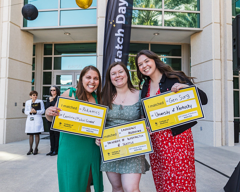 Today's the day Match Day dreams for these students and many others at the College of Medicine come true. Congratulations to the Class of 2025 on your graduation today, we've been so honored to be a part of your medical school journey ✨
