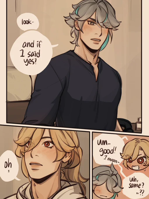 #haikaveh college au - DTR pt. 3 (pg 3/10) 