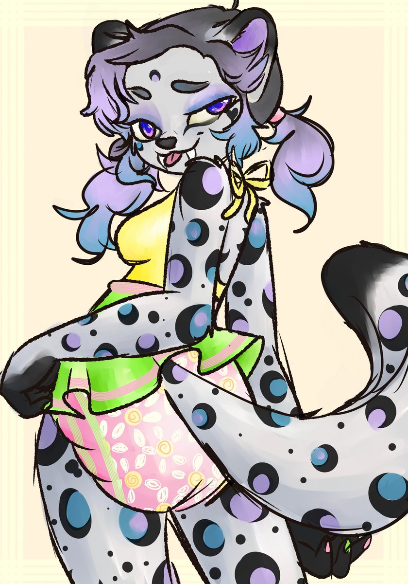 MapleWaddleWah's tweet image. I got this super duper cute ych from Emberkit over on FA and I HAD to show it off

LOOK AT ASTRID AN HER SILLY LIL PIGTAILS I LOVE HER