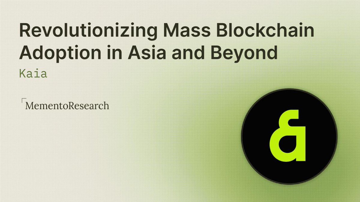 Kaia: Asia’s Best Bet for Mass Adoption

Crypto’s next wave of users will be onboarded inside the super-apps they already trust and use on a daily basis. Many chains have good mindshare in crypto but fail to have a unique distribution angle. 

Enter <a href="/KaiaChain/">Kaia</a>, an L1 ecosystem