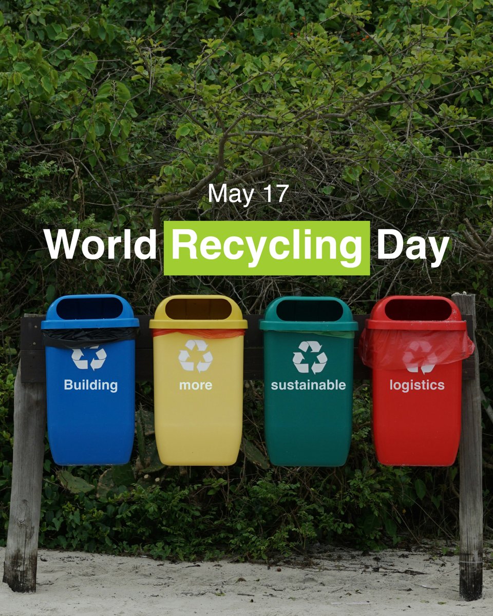 ♻️ Recycling is not just an individual action, it is a strategic commitment in sectors such as #logistics. Optimizing packaging, implementing reverse logistics and driving sustainable practices in supply chains are essential to reducing our environmental impact.