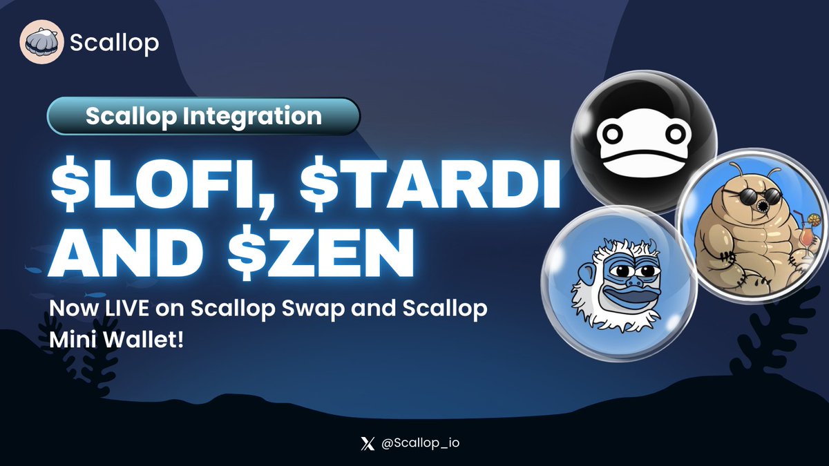 Nisat695333's tweet photo. The Moon shines bright, just like
β¨ @GiveRep β Trust redefined
π @MemoProtocol β Privacy secured
π @Astor β Innovation unleashed
π @Scallop_io β Seamless connection
Together, they light up the future of Web3! π₯ππ
#GiveRep #MemoProtocol #Astor #Scallop https://t.co/SqCbe62MIL