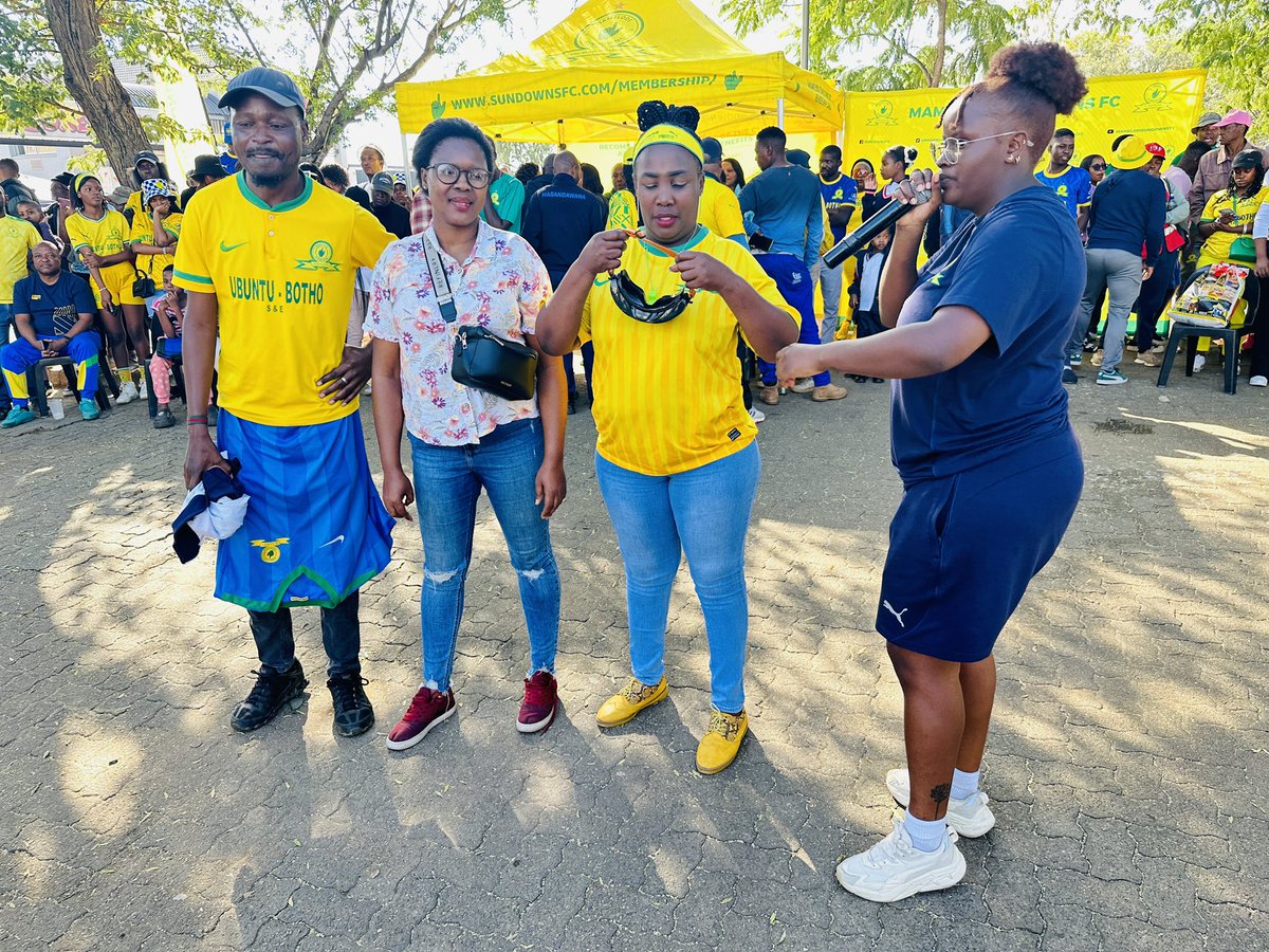 The Road Accident Fund (@raf_sa) on Twitter photo We had an amazing time engaging with fans at our latest RAF activation, but the real goal was spreading awareness about road safety.
#YourTripShouldntEndWithRIP
<a href="/Masandawana/">Mamelodi Sundowns FC</a> We had an amazing time engaging with fans at our latest RAF activation, but the real goal was spreading awareness about road safety.
#YourTripShouldntEndWithRIP
<a href="/Masandawana/">Mamelodi Sundowns FC</a>