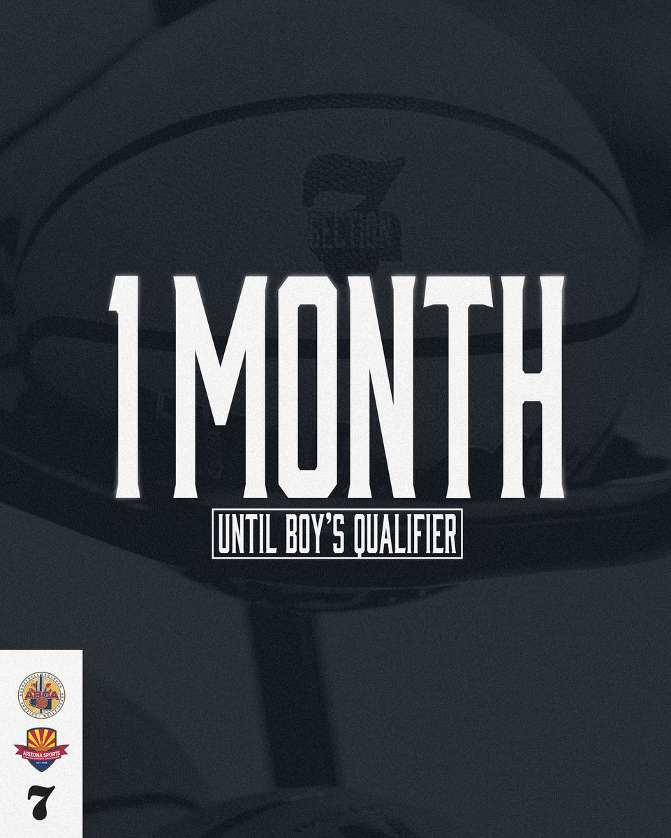 1 month out. 🏀

#Section7 | #WhereTalentMeetsOpportunity