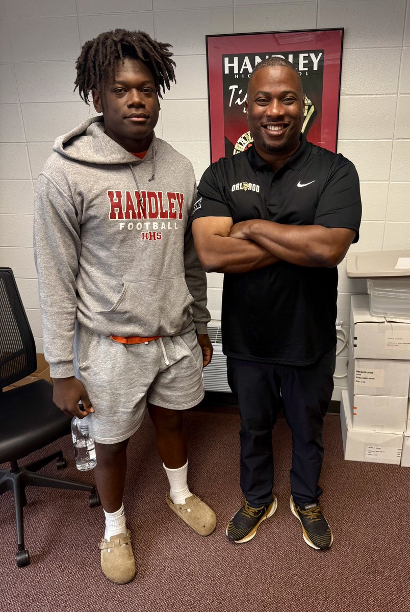 Thank you <a href="/UCF_Football/">UCF Football</a> and <a href="/JerisMcIntyre/">Jeris McIntyre</a> for stopping by #AGTG