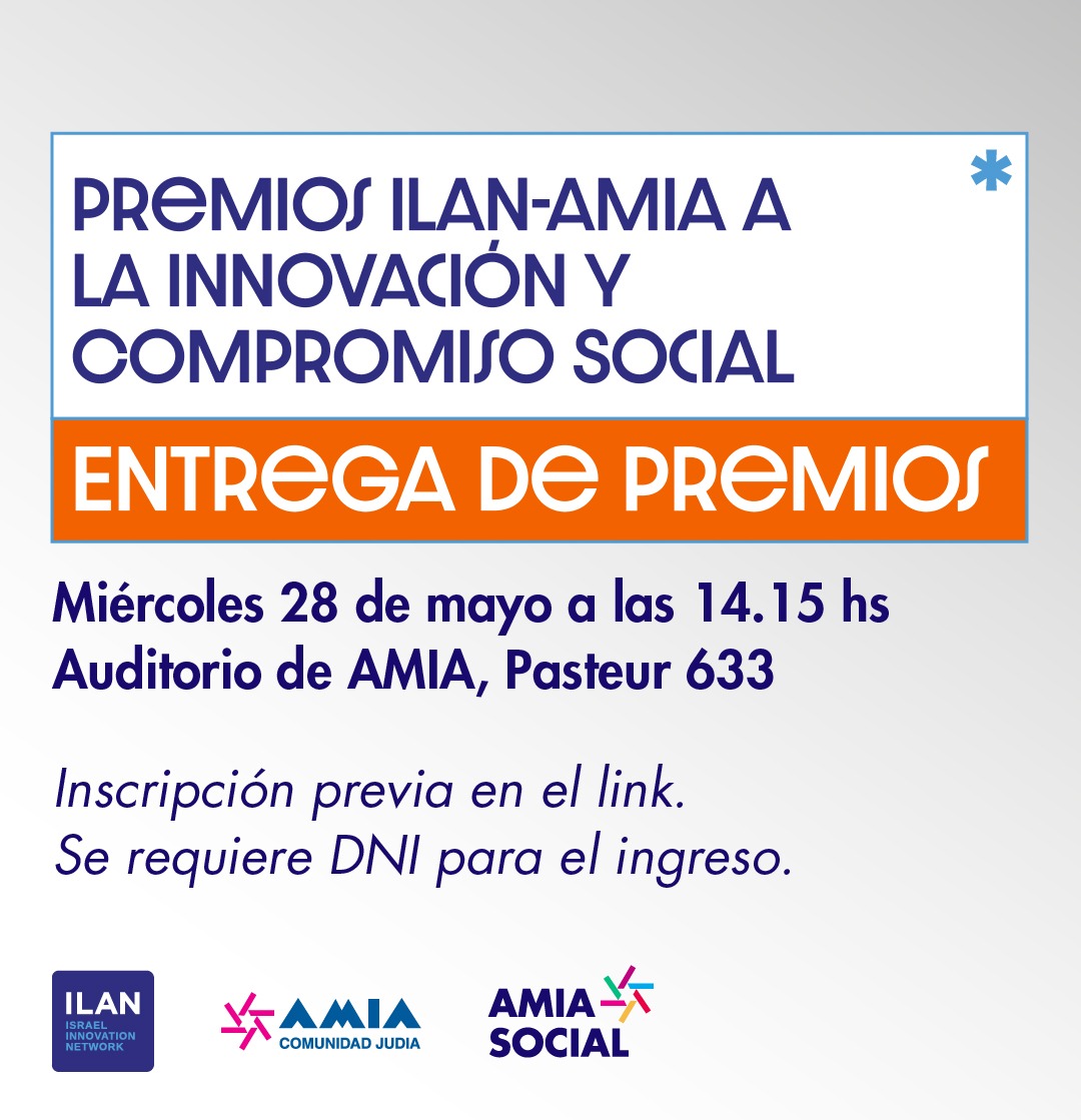 ITON GADOL es Israel y las comunidades judias (@itongadol) on Twitter photo ILAN Israel Innovation Network y AMIA presentan los Premios a la Innovación y Compromiso Social <a href="/InfoAMIA/">AMIA</a> <a href="/ACamisar/">Adriana Camisar</a> <a href="/Ilan_Network/">ILAN Israel Innovation Network</a>
Leer más: itongadol.com/comunidad-en-a… ILAN Israel Innovation Network y AMIA presentan los Premios a la Innovación y Compromiso Social <a href="/InfoAMIA/">AMIA</a> <a href="/ACamisar/">Adriana Camisar</a> <a href="/Ilan_Network/">ILAN Israel Innovation Network</a>
Leer más: itongadol.com/comunidad-en-a…