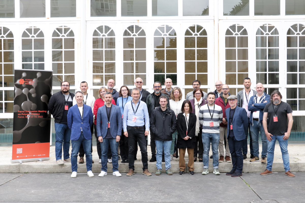 A truly memorable week in Ferrol, discussing about polymer physics with some of the brightest minds in the field!