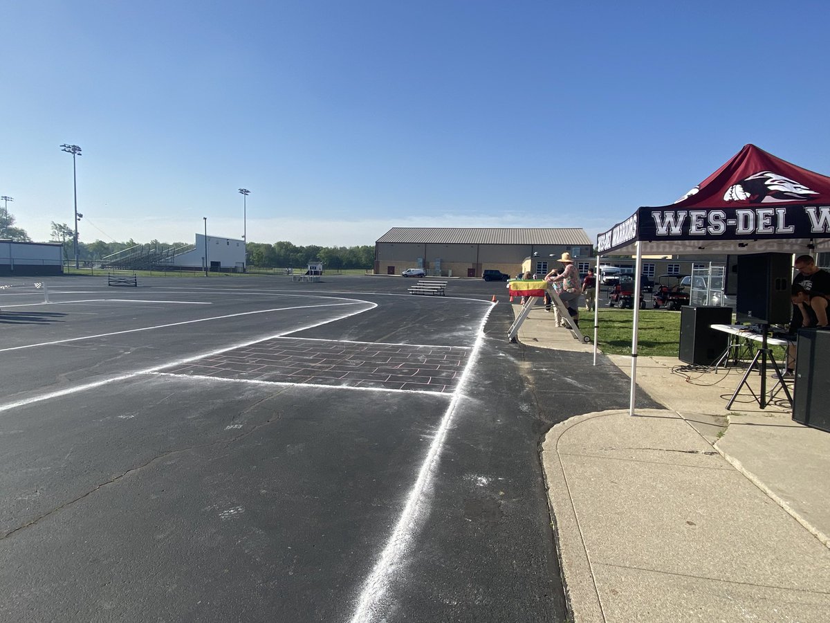 Daniel Hanson (@hs_ap_warriors) on Twitter photo Good Morning Warrior Nation from track side this morning as we prepare for the annual Scooter 500! Let’s go Warriors! #wdpride <a href="/WesDelAthletics/">Wes-Del Athletics</a> <a href="/wdprincipal/">Adam Perdue</a> Good Morning Warrior Nation from track side this morning as we prepare for the annual Scooter 500! Let’s go Warriors! #wdpride <a href="/WesDelAthletics/">Wes-Del Athletics</a> <a href="/wdprincipal/">Adam Perdue</a>