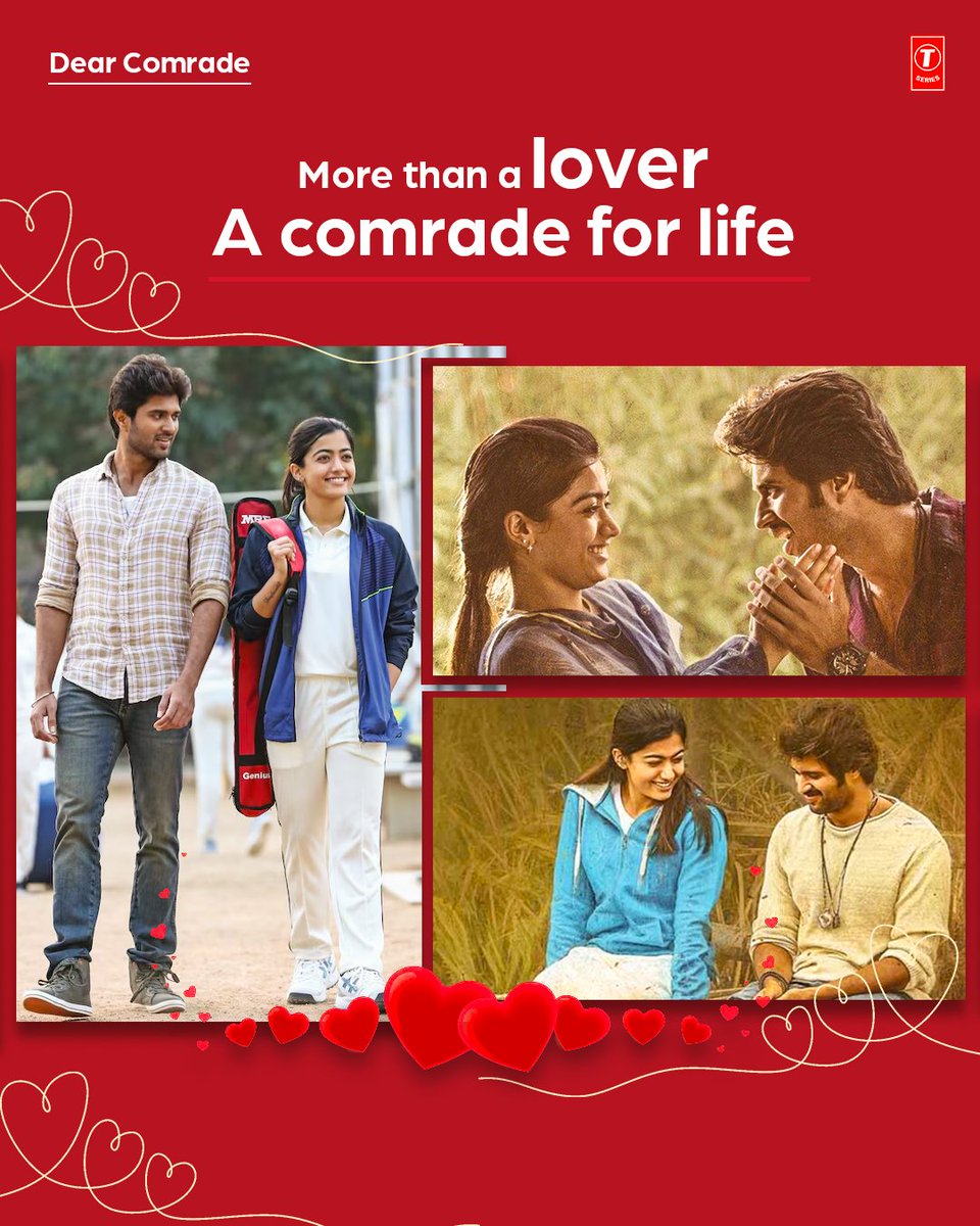 tseriessouth's tweet image. A forever place in our hearts 🫶

#DearComrade #TSeries