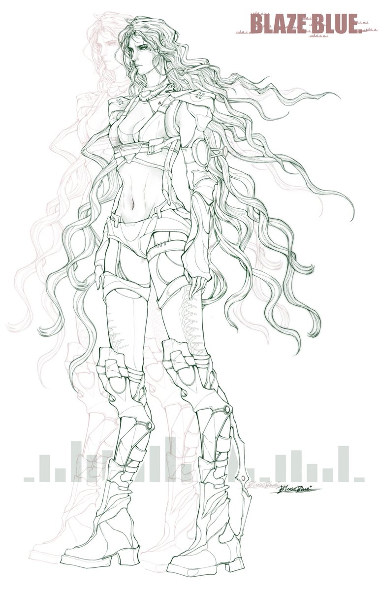 BlazeBlue2058's tweet image. oc
 #drawing ＃oc #Procreate