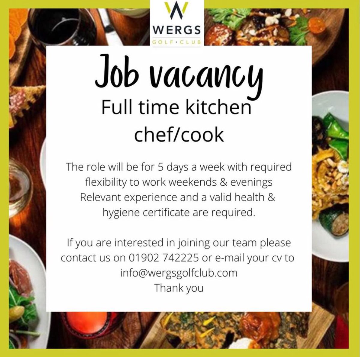 Wergs Golf Club tweet media