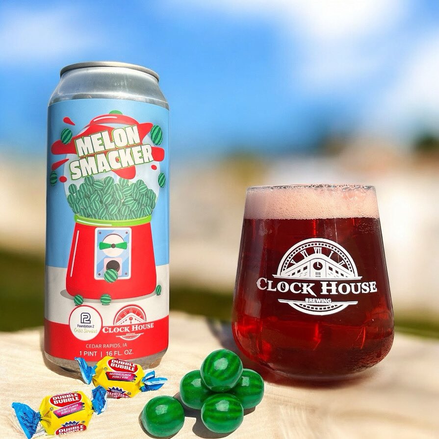 🍉Join us today at noon for the release of Melon Smacker!

Sweet, tart, and full of nostalgia — this Kettle Sour combines juicy watermelon with a classic pink bubblegum twist. A fun, refreshing brew that’ll take you right back to your childhood!