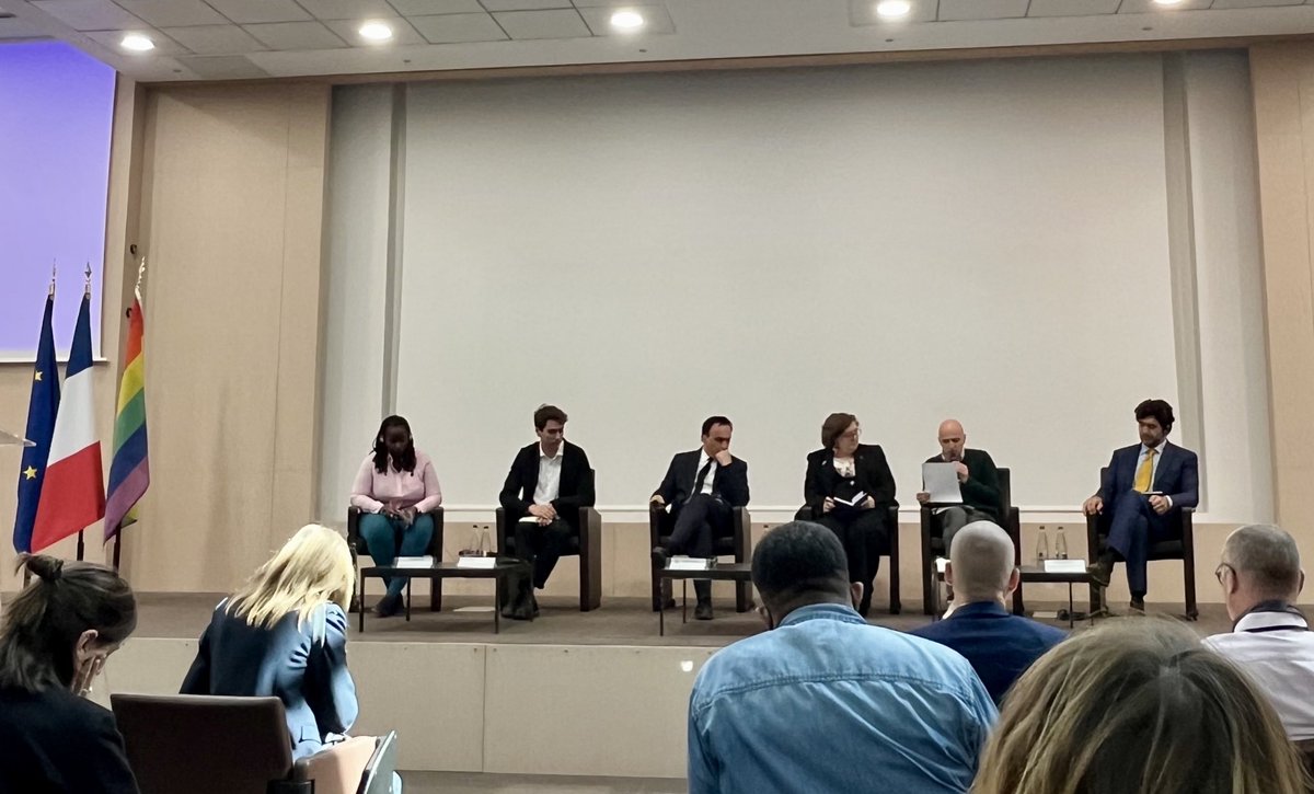 How do we combat the spread of disinformation about #LGBTQI+ people? We thank <a href="/francediplo_EN/">France Diplomacy 🇫🇷🇪🇺</a> for hosting a roundtable on this very important topic on the occasion of the International Day Against Homophobia, Biphobia and Transphobia! 🏳️‍🌈🏳️‍⚧️

#IDAHOBIT2025 #IDAHOBIT #HumanRights