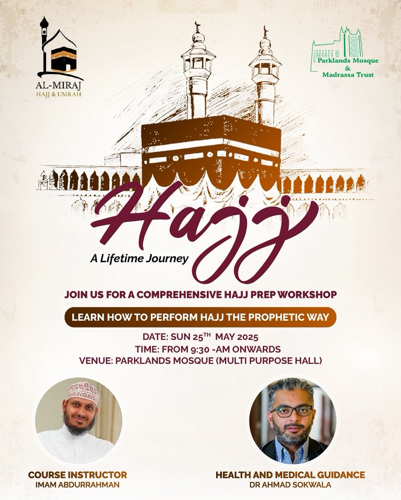 Perform your Hajj in the best way acceptable to ALLAH. Here is an opportunity to prepare for Hajj as taught by our Prophet (SAW) #Hajj Season 1446