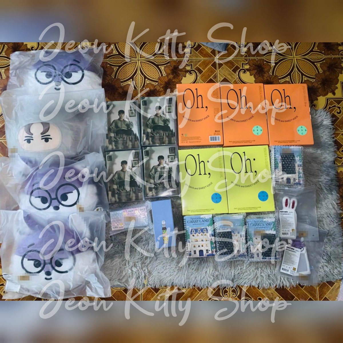 JeonKittyShop's tweet photo. #JeonKitty_Onhand
Onhand items. These will be shipped to our Caloocan address tomorrow 😊

Shipping will start on Tuesday.

Wonranghae for trusting us 😻💜 https://t.co/xVYbyo8t16