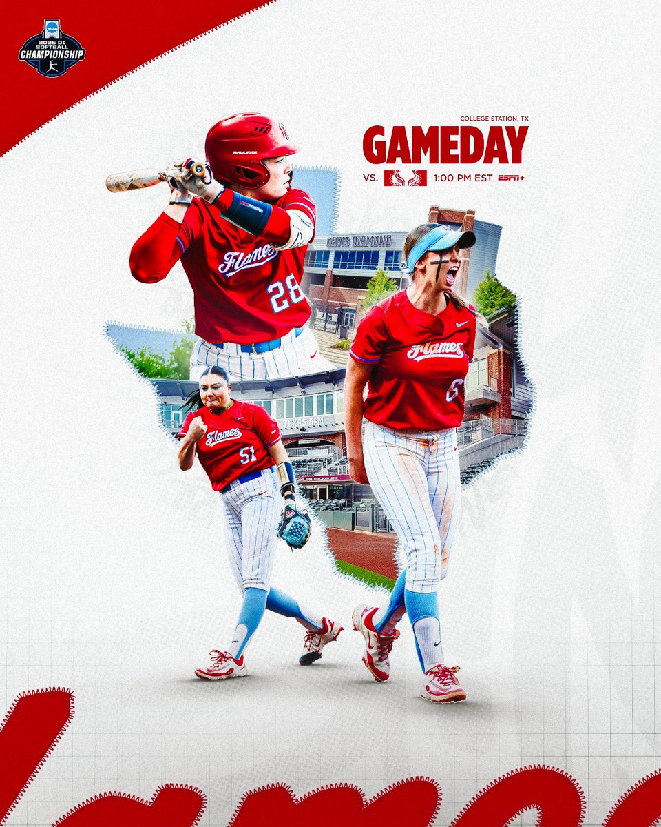 Liberty Softball (@libertysb) on Twitter photo The #RoadtoWCWS begins today!
๐ Marist
๐๏ธ Davis Diamond
โฐ 1:00 PM ET | Noon CT
๐ป (<a href="/LFSNRadio/">Liberty Flames Sports Network from Van Wagner๐๐ป</a>) libertyflames.co/3ZnRqzw
๐บ (ESPN+) libertyflames.co/4jZ3iAz
๐ libertyflames.co/43zHw0g The #RoadtoWCWS begins today!
๐ Marist
๐๏ธ Davis Diamond
โฐ 1:00 PM ET | Noon CT
๐ป (<a href="/LFSNRadio/">Liberty Flames Sports Network from Van Wagner๐๐ป</a>) libertyflames.co/3ZnRqzw
๐บ (ESPN+) libertyflames.co/4jZ3iAz
๐ libertyflames.co/43zHw0g
