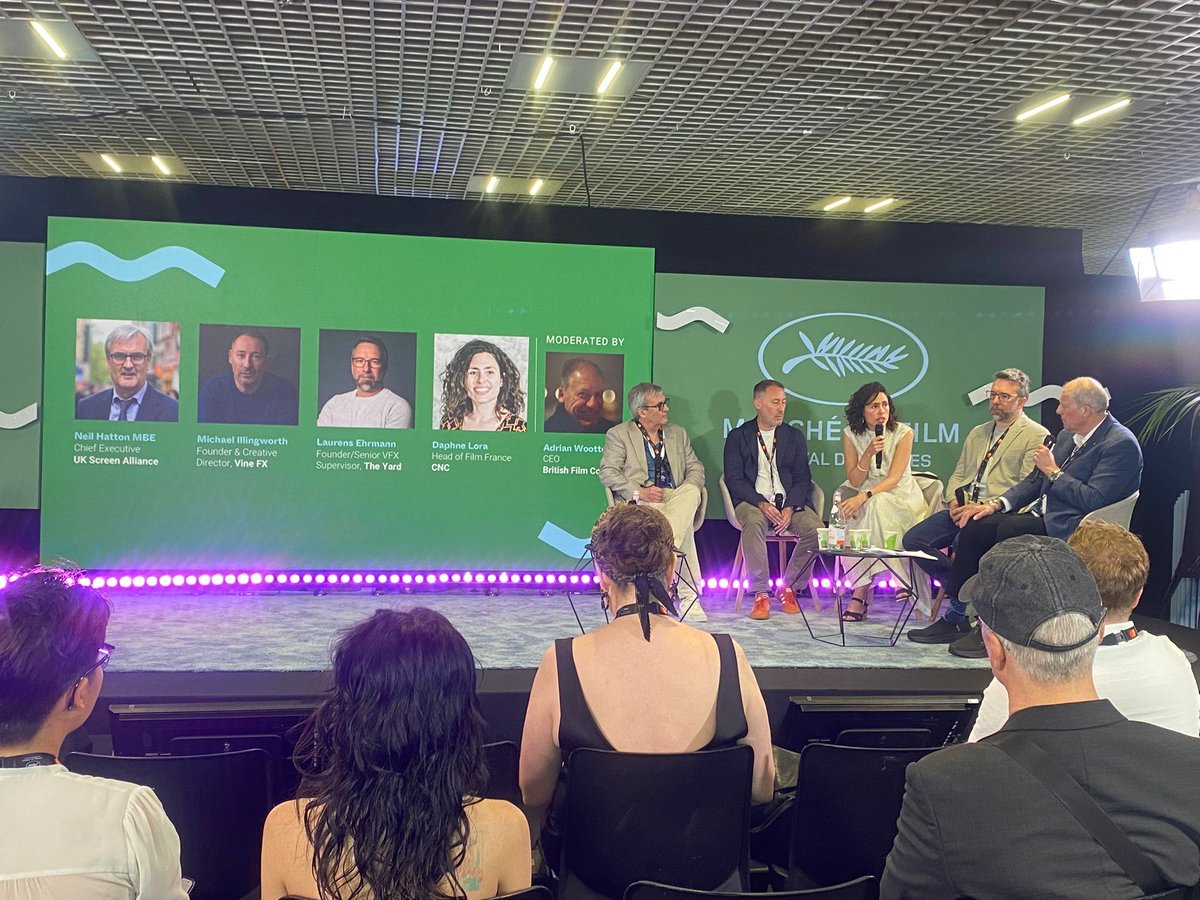 #Cannes2025 We were delighted to take part in the panel discussion “Crossing Channels: Production and VFX in the UK and France”, with <a href="/filminuk_BFC/">British Film Commission</a>, where we explored the production and #VFX strengths of both countries.
➡ filmfrance.net/en/
#MDF25 <a href="/mdf_cannes/">Marché du Film</a>
