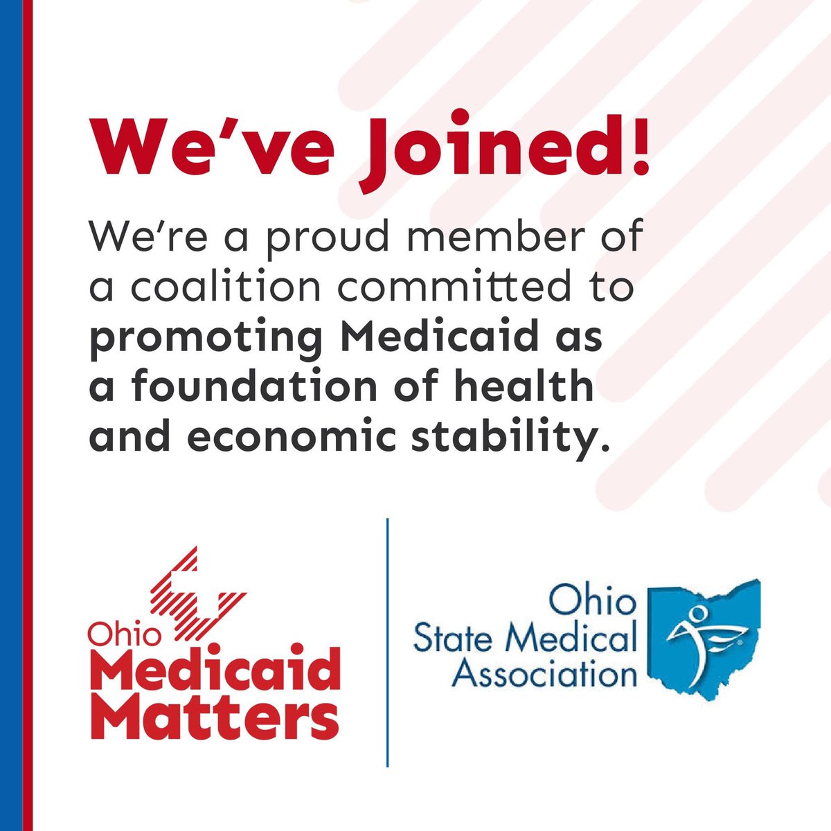 Ohio State Medical (@ohiomedicine) on Twitter photo Medicaid is a driving force in fostering thriving families and communities across all parts of Ohio. That’s why we’ve joined Ohio Medicaid Matters, a coalition of some of the state’s largest human services agencies, health advocacy associations and hospital systems. <a href="/OMMCoalition/">Ohio Medicaid Matters</a> Medicaid is a driving force in fostering thriving families and communities across all parts of Ohio. That’s why we’ve joined Ohio Medicaid Matters, a coalition of some of the state’s largest human services agencies, health advocacy associations and hospital systems. <a href="/OMMCoalition/">Ohio Medicaid Matters</a>