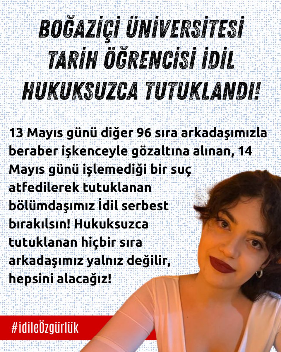 bounhist's tweet image. #İdileÖzgürlük