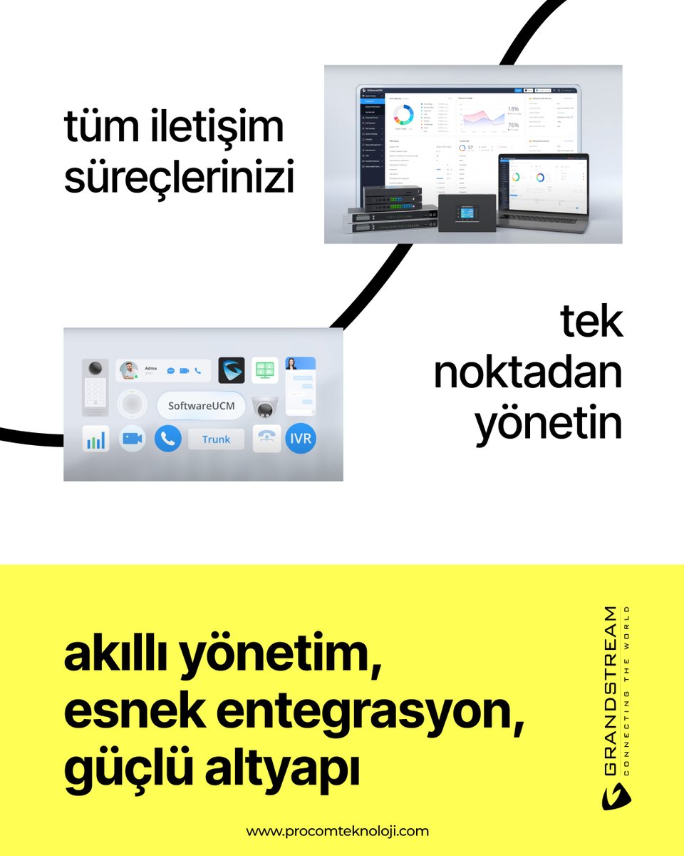 procomiletisim's tweet image. İletişimi Tek Platformda Buluşturan Yeni Nesil Çözüm: SoftwareUCM
Detaylı Bilgi / Details
procomteknoloji.com/urunler/ip-san…

Smarter Communication Starts Here: 
Meet SoftwareUCM
#SoftwareUCM #UnifiedCommunications #IPPBX