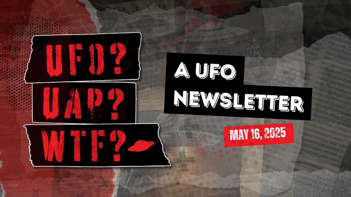 Catch up on the UFO-related stories making headlines: ufouapwtf.com/ufo-headlines-…