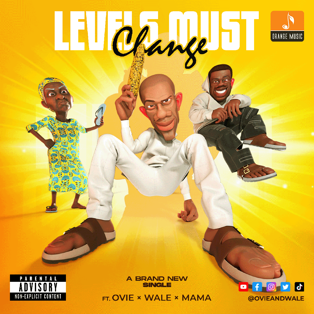 OvieWale's tweet photo. 🔥LEVELS MUST CHANGE is here!🔥Orange Music presents the new ANTHEM you’ve been waiting for—#LevelsMustChange featuring @Ovieandwale … and introducing… MAMA!✨The track is FIRE, VIBES, EVERYTHING!  🔥 Ready to level up? SMASH that FOLLOW button #OrangeMusic #OvieWale https://t.co/QcMahmzVJx