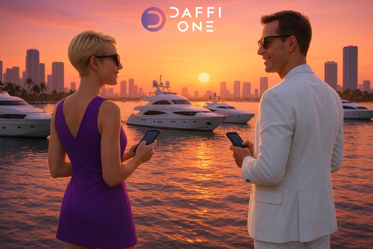 digitalag3don's tweet photo. 🌅From sunset views to ownership —redefine what’s possible.
With @DaffiOne, buying a yacht is no longer just for the elite.💳The platform makes luxury assets more accessible — secure, seamless & smarter.
Own your dream with #Daffi One. Because tech should make life simpler. ⛵️ https://t.co/LsNmUUvAOb