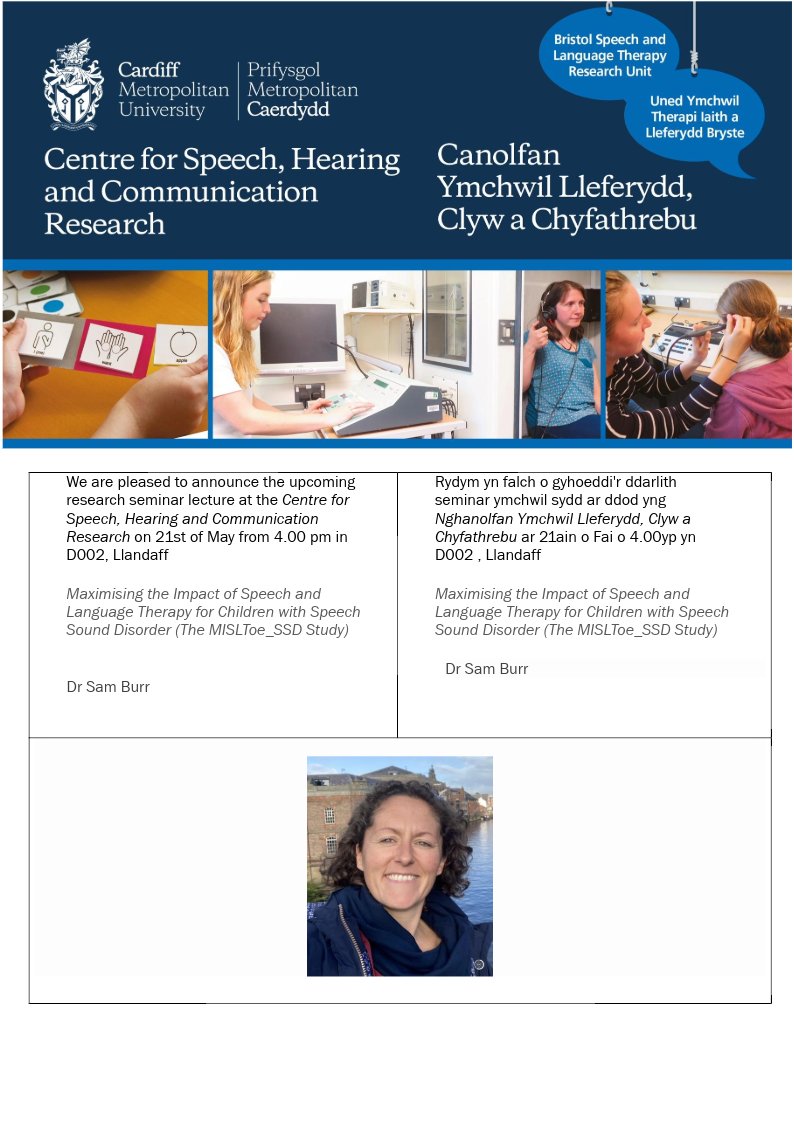 CSHCR Cardiff Met tweet media