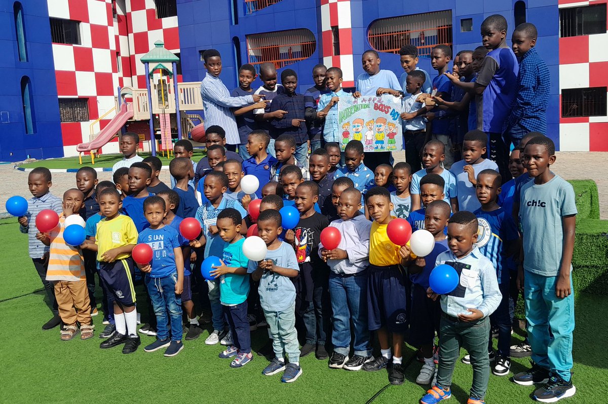 PaceSetters12's tweet image. Happy International Boys Day!

Pacesetters' Academy Wuse, celebrates every boy child. You are extremely important and loved.
🕺🕺🤩🤩🤩🤩🤩😃😃😃😃😃😃😃

#PacesettersAcademyWuse
#settingthepace 
#bestschoolintheworld 
#InternationaldayoftheBOYchild