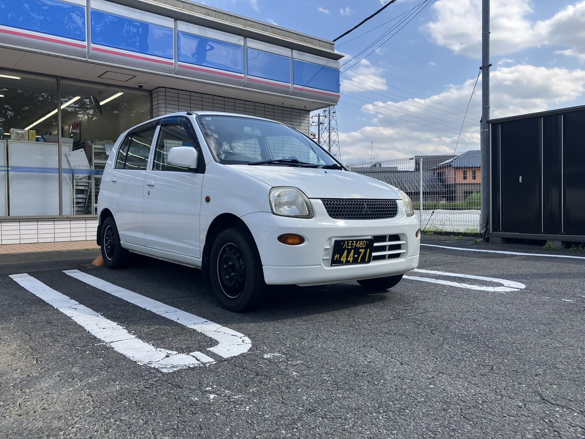 h_i8002's tweet photo. 1年半ぶりにミニカ復活
八王子ナンバー見かけたらぜひナンパしてください https://t.co/l2l5YO4usj