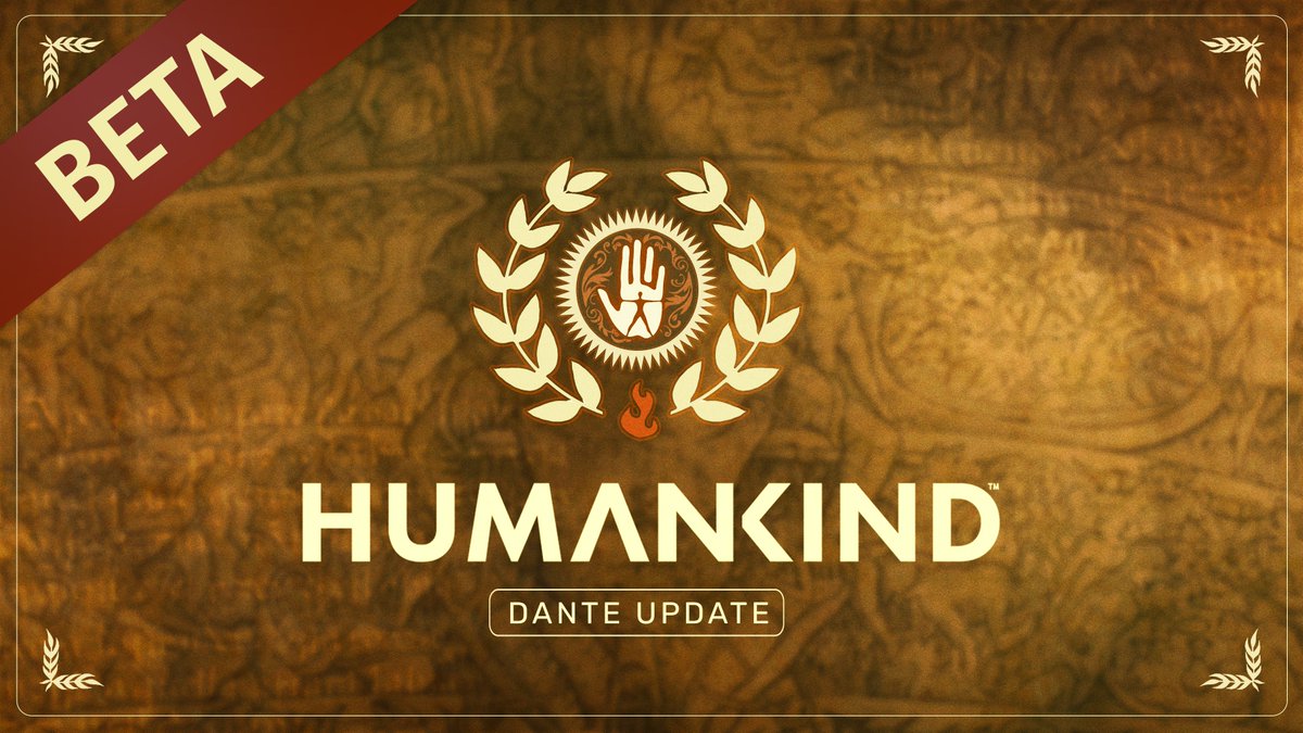 humankindgame's tweet image. 🚨 NEW BETA 🚨

Try the beta of #HumankindGame Dante Update now on Steam! What&apos;s new?

🔥 New Persona Dante
🍖 Military unit food consumption
✅ And more...

👉 store.steampowered.com/news/app/11243…
