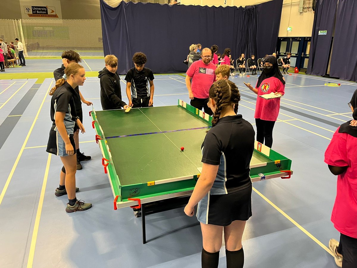 Huge congratulations to our fabulous Xtend <a href="/Panathlon/">Panathlon Challenge</a>  team, who represented Sale High, Trafford and Greater Manchester in the North West finals at Bolton Arena. We're so proud of their wonderful commitment working as a team🏓⭐️