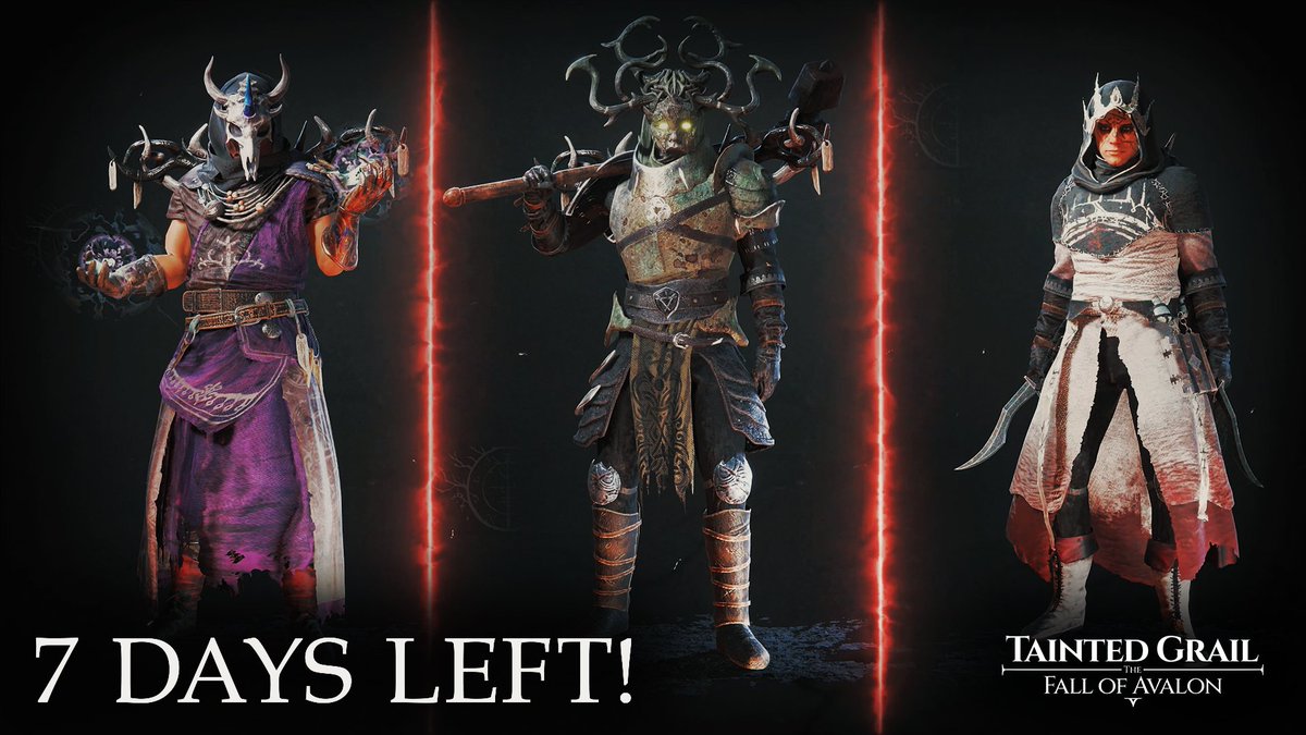 7 days left until release!

Steam: bit.ly/FallofAvalon

#taintedgrail #rpg #release