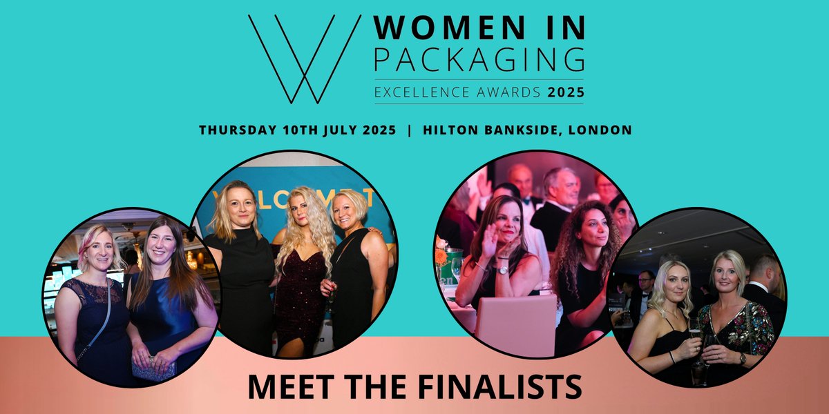 Finalists Revealed!
bit.ly/3SsXiUB

The Women in Packaging Excellence Awards 2025 finalists are shaping the future of packaging with innovation, leadership &amp; sustainability.

Celebrate with us on 10 July at Hilton Bankside, London.
Book Now -bit.ly/4jzTi0d
