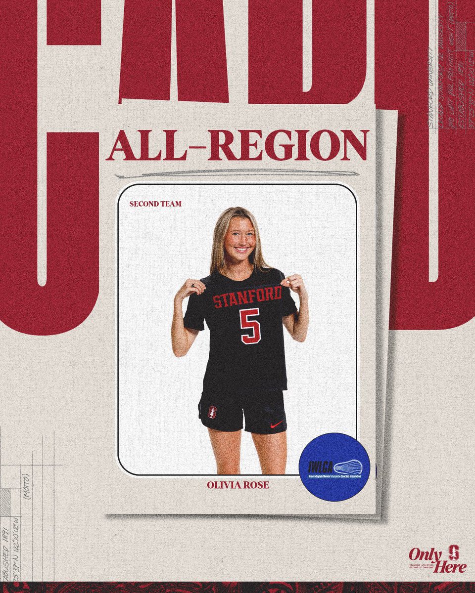 Congratulations to our FOUR IWLCA All-West/Midwest Team honorees! Second-straight year with four Cardinal being named All-Region!

#GoStanford x #Together