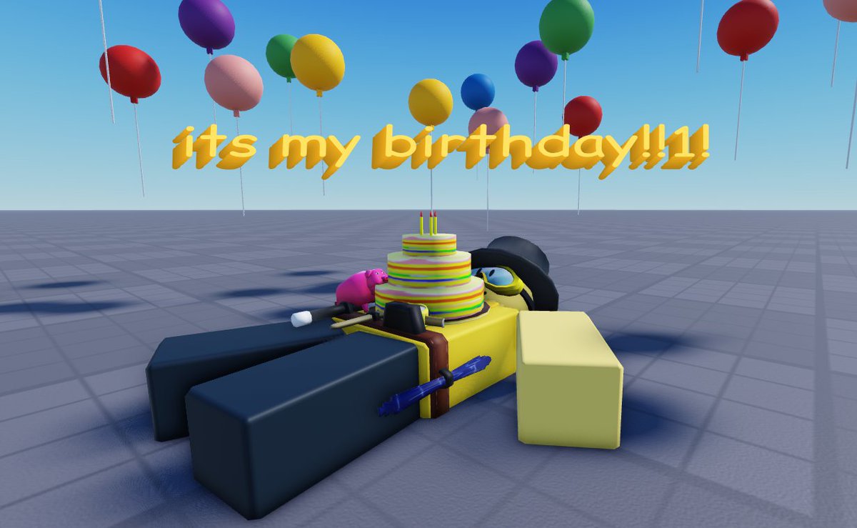 its my birthday 😱