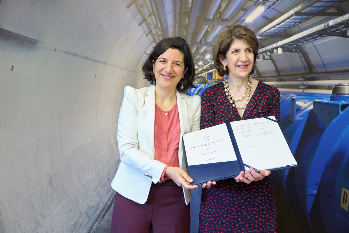 [Press Release] Chile to become an Associate Member State of CERN

Find out more: home.cern/news/press-rel…